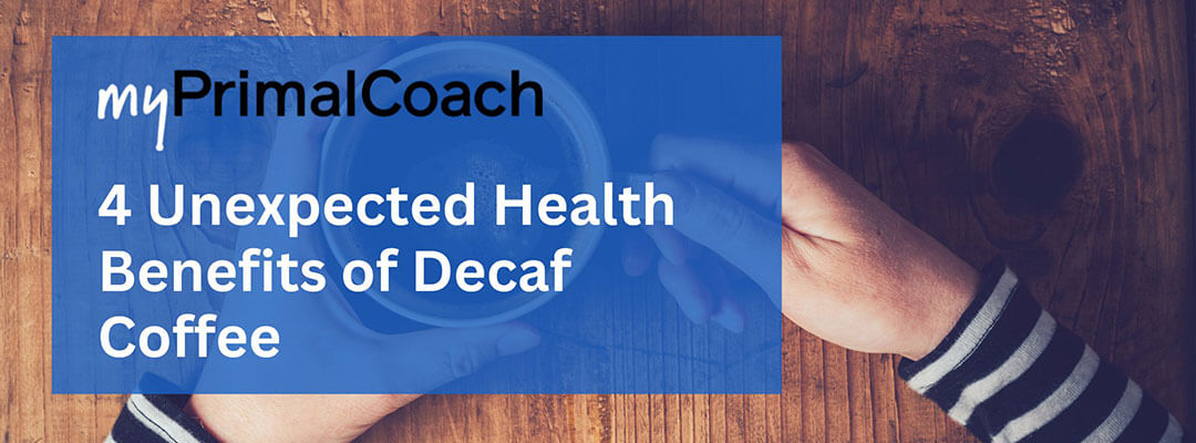 Are the health benefits of decaf coffee in line with those seen with the caffeinated version?